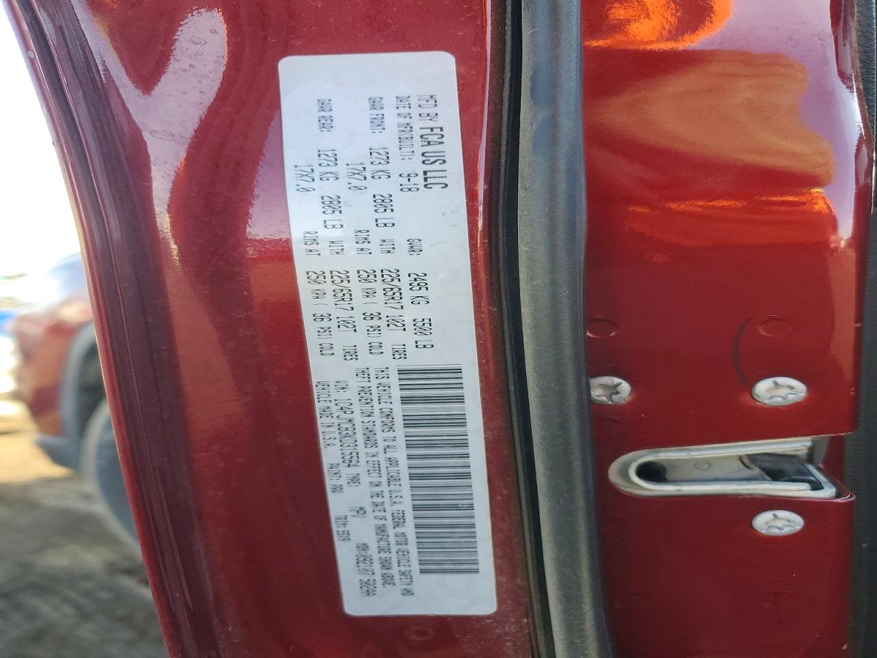 2019 JEEP GRAND CHER