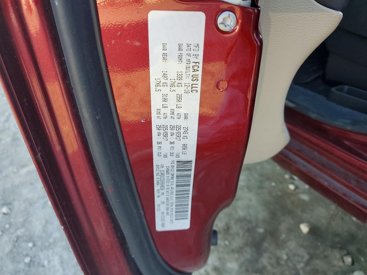 2019 DODGE CARAVAN
