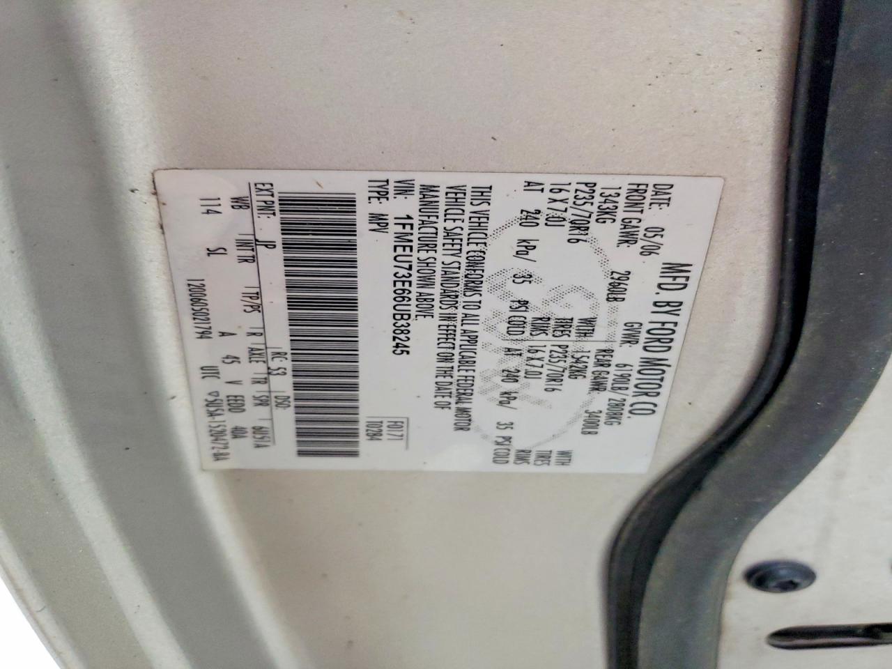 2006 FORD EXPLORER