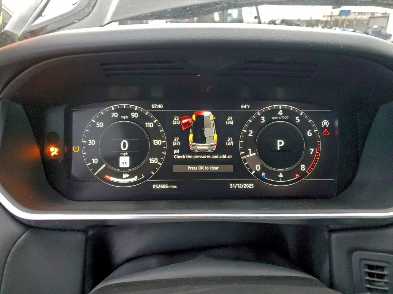 2020 LAND ROVER RANGEROVER