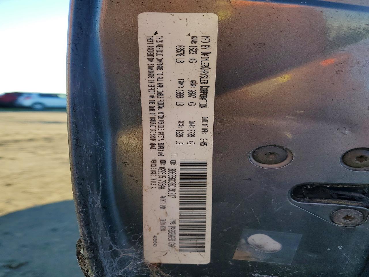 2005 DODGE NEON