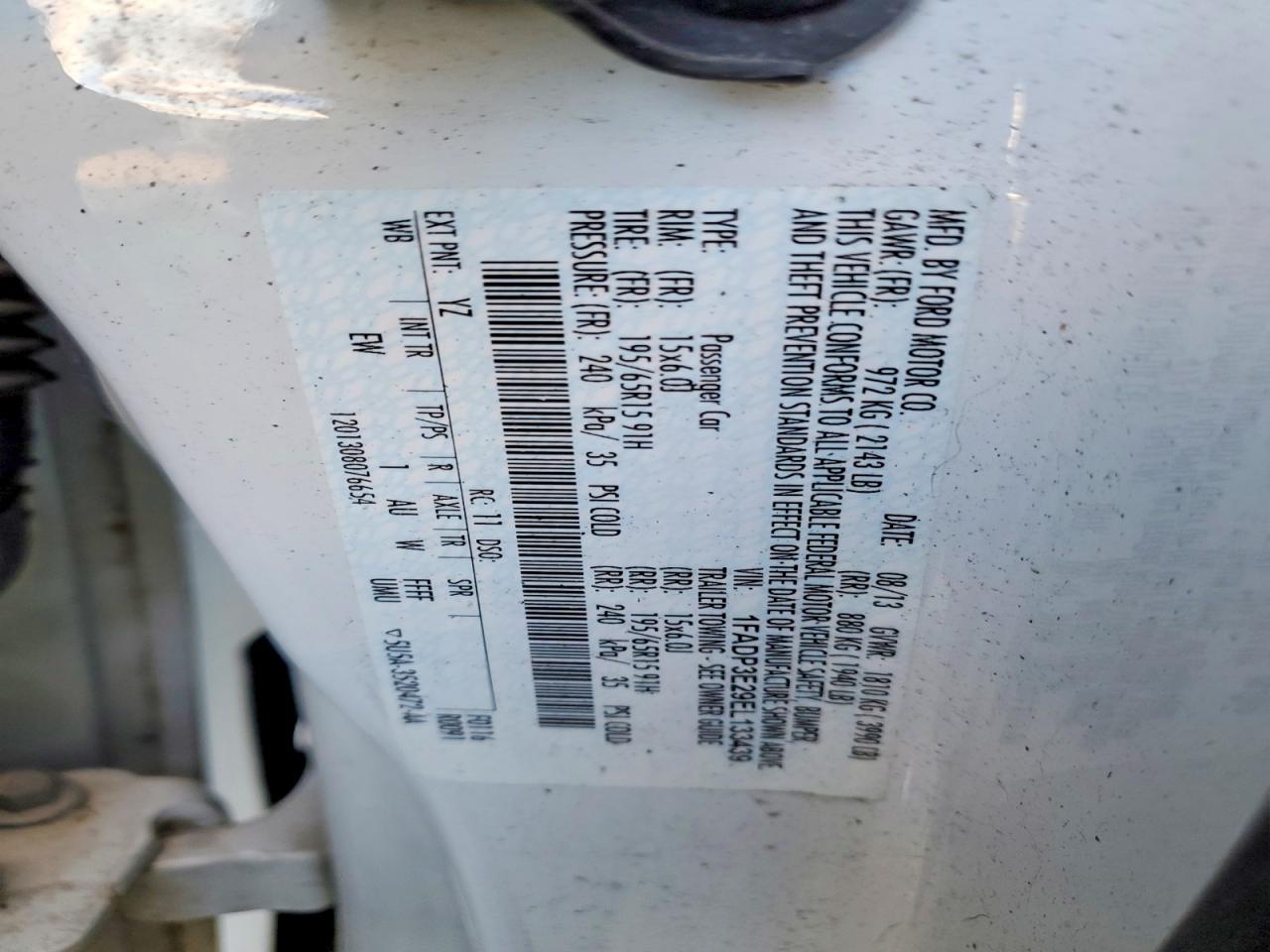 2014 FORD FOCUS